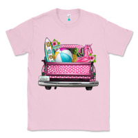Bubblegum Pink summer pink truck beach Classic Tee - texasbilliewilder