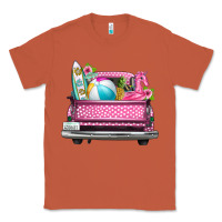 Copper summer pink truck beach Classic Tee - texasbilliewilder