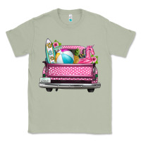 Matcha summer pink truck beach Classic Tee - texasbilliewilder