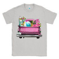 Moon Dust summer pink truck beach Classic Tee - texasbilliewilder