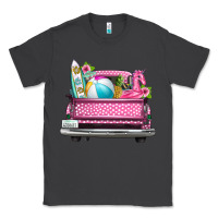 Smoke summer pink truck beach Classic Tee - texasbilliewilder