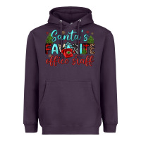 Plum santa s favorite office staff Heavyweight Hoodie - JahusDesignShop
