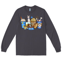 Smoke siberian husky coffee cups Long Sleeve Tee - Zillion Design Studio