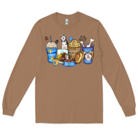 Toasted Coconut siberian husky coffee cups Long Sleeve Tee - Zillion Design Studio