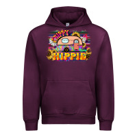 Mauve Wine trippy hippie Urban Hoodie - NancyCooperArtShop