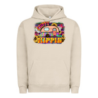 Pigment French Oak trippy hippie Urban Hoodie - NancyCooperArtShop