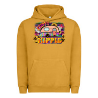 Pigment Peanut Butter trippy hippie Urban Hoodie - NancyCooperArtShop