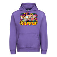Tulip trippy hippie Urban Hoodie - NancyCooperArtShop