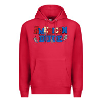 Cardinal american dude Premium Hoodie - MaliasSmallBusiness