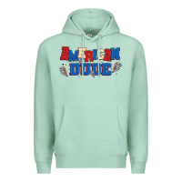 Seafoam american dude Premium Hoodie - MaliasSmallBusiness