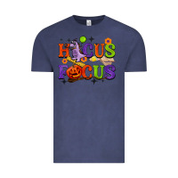 Vintage Denim hocus focus halloween teacher Vintage Tee - BarkalooDesign