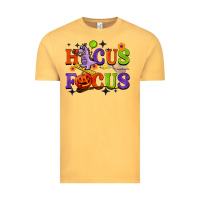 Vintage Mustard hocus focus halloween teacher Vintage Tee - BarkalooDesign
