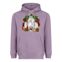 Lavender christmas simmental Heavyweight Hoodie - JahusDesignShop