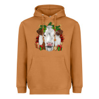 Meerkat christmas simmental Heavyweight Hoodie - JahusDesignShop