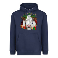 Navy christmas simmental Heavyweight Hoodie - JahusDesignShop