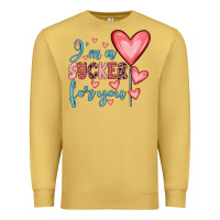 Antique Gold i'm a sucker for you Premium Sweatshirt - JahusDesignShop