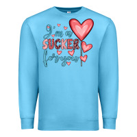 Ocean Blue i'm a sucker for you Premium Sweatshirt - JahusDesignShop