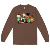 Chestnut lawyer coffee cups Long Sleeve Tee - Zillion Design Studio