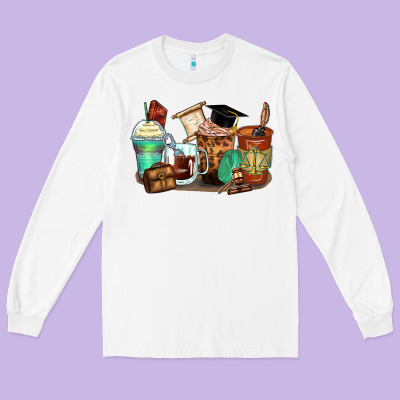 Lawyer Coffee Cups Long Sleeve Tee Designed By Zillion Design Studio