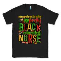 Black unapologetically pretty black and educated nurse Classic Tee - Zillion Design Studio