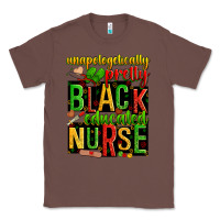 Chestnut unapologetically pretty black and educated nurse Classic Tee - Zillion Design Studio