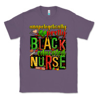 Lavender unapologetically pretty black and educated nurse Classic Tee - Zillion Design Studio