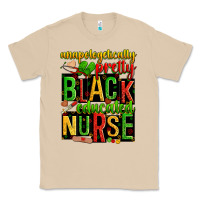 Mushroom unapologetically pretty black and educated nurse Classic Tee - Zillion Design Studio