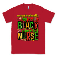 Red unapologetically pretty black and educated nurse Classic Tee - Zillion Design Studio