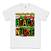White unapologetically pretty black and educated nurse Classic Tee - Zillion Design Studio