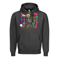 Charcoal Heather hairstylist Zipper Hoodie - Zillion Design Studio