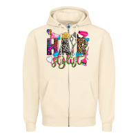 Sandshell hairstylist Zipper Hoodie - Zillion Design Studio