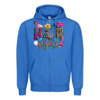 True Royal hairstylist Zipper Hoodie - Zillion Design Studio