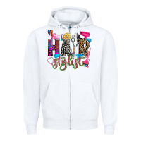 White hairstylist Zipper Hoodie - Zillion Design Studio