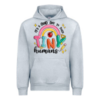 Heather Grey its a good day to teach tiny humans Urban Hoodie - MaliasSmallBusiness