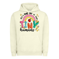 Pigment Pistachio its a good day to teach tiny humans Urban Hoodie - MaliasSmallBusiness