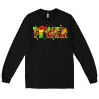 Black power juneteenth Long Sleeve Tee - texasbilliewilder