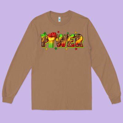 Long Sleeve Tee power juneteenth