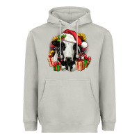 Moon Dust christmas holstein Heavyweight Hoodie - JahusDesignShop