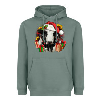 Sage christmas holstein Heavyweight Hoodie - JahusDesignShop