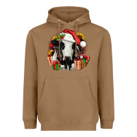 Toasted Coconut christmas holstein Heavyweight Hoodie - JahusDesignShop