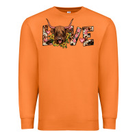 Carrot highland cow love Premium Sweatshirt - JahusDesignShop