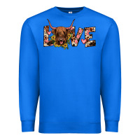 True Royal highland cow love Premium Sweatshirt - JahusDesignShop