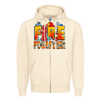 Sandshell firefighter Zipper Hoodie - Zillion Design Studio