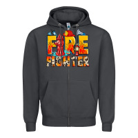 Smoke firefighter Zipper Hoodie - Zillion Design Studio