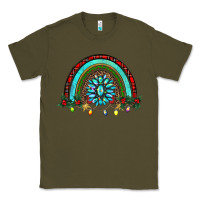 Army Green gemstone christmas rainbow Classic Tee - RanaPortraitStore