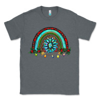 Charcoal Heather gemstone christmas rainbow Classic Tee - RanaPortraitStore