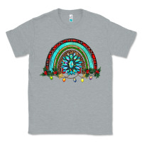 Heather Grey gemstone christmas rainbow Classic Tee - RanaPortraitStore