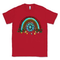 Red gemstone christmas rainbow Classic Tee - RanaPortraitStore