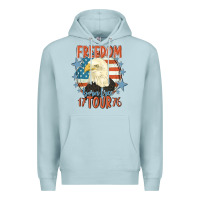 Blue Mist freedom born free tour 1776 Premium Hoodie - MaliasSmallBusiness