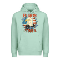 Seafoam freedom born free tour 1776 Premium Hoodie - MaliasSmallBusiness